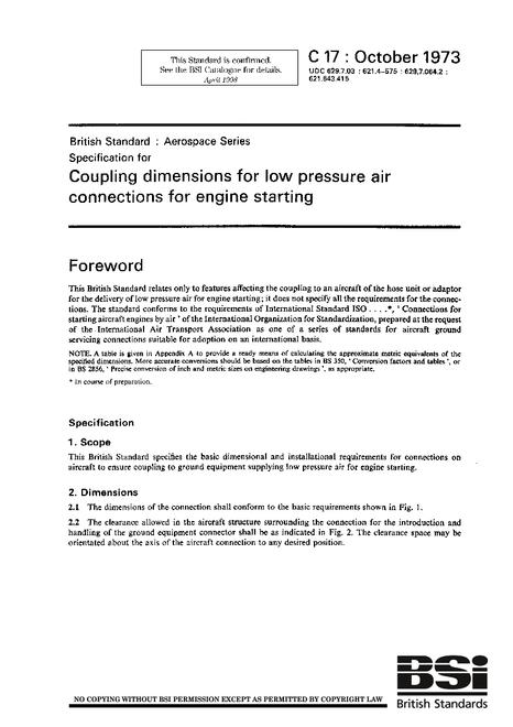 BS C 17:1973 pdf