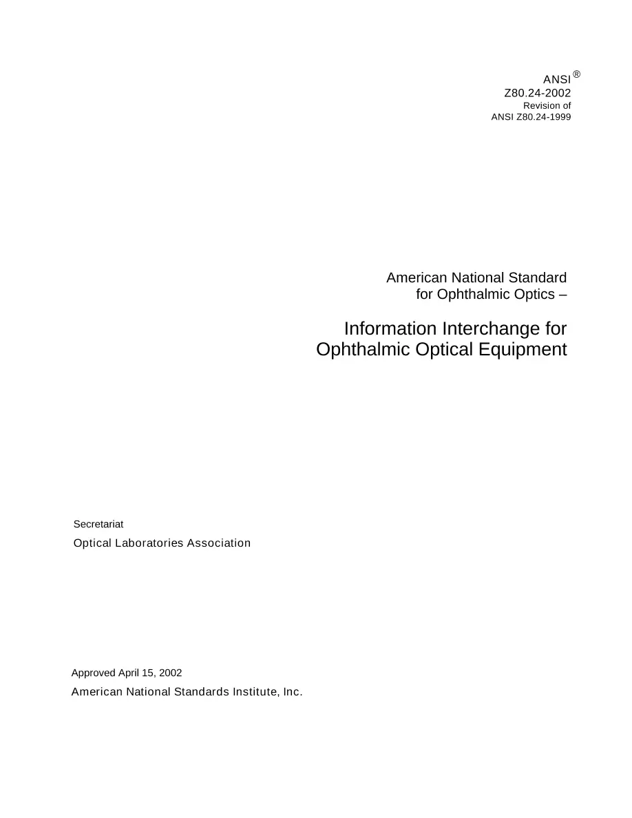 ANSI Z80.24-2002 pdf