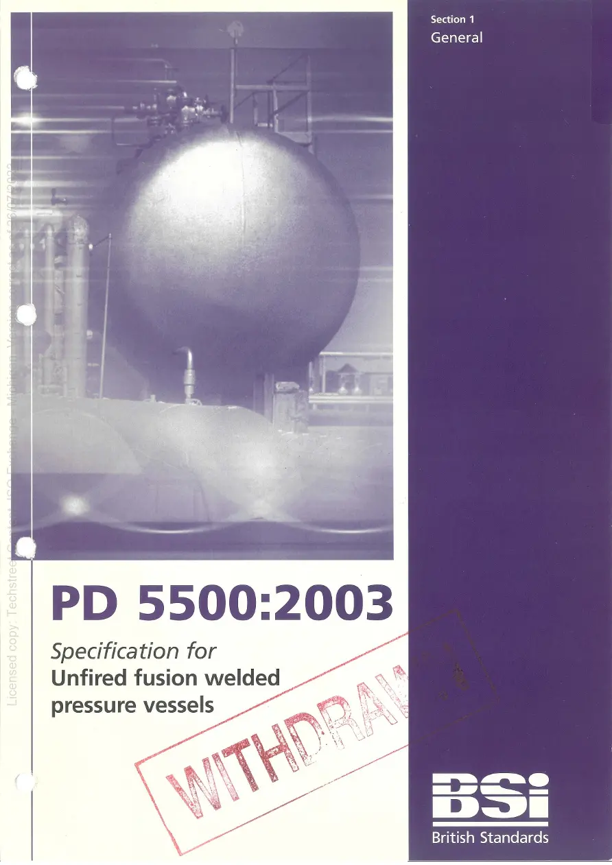 BS PD 5500:2003 pdf