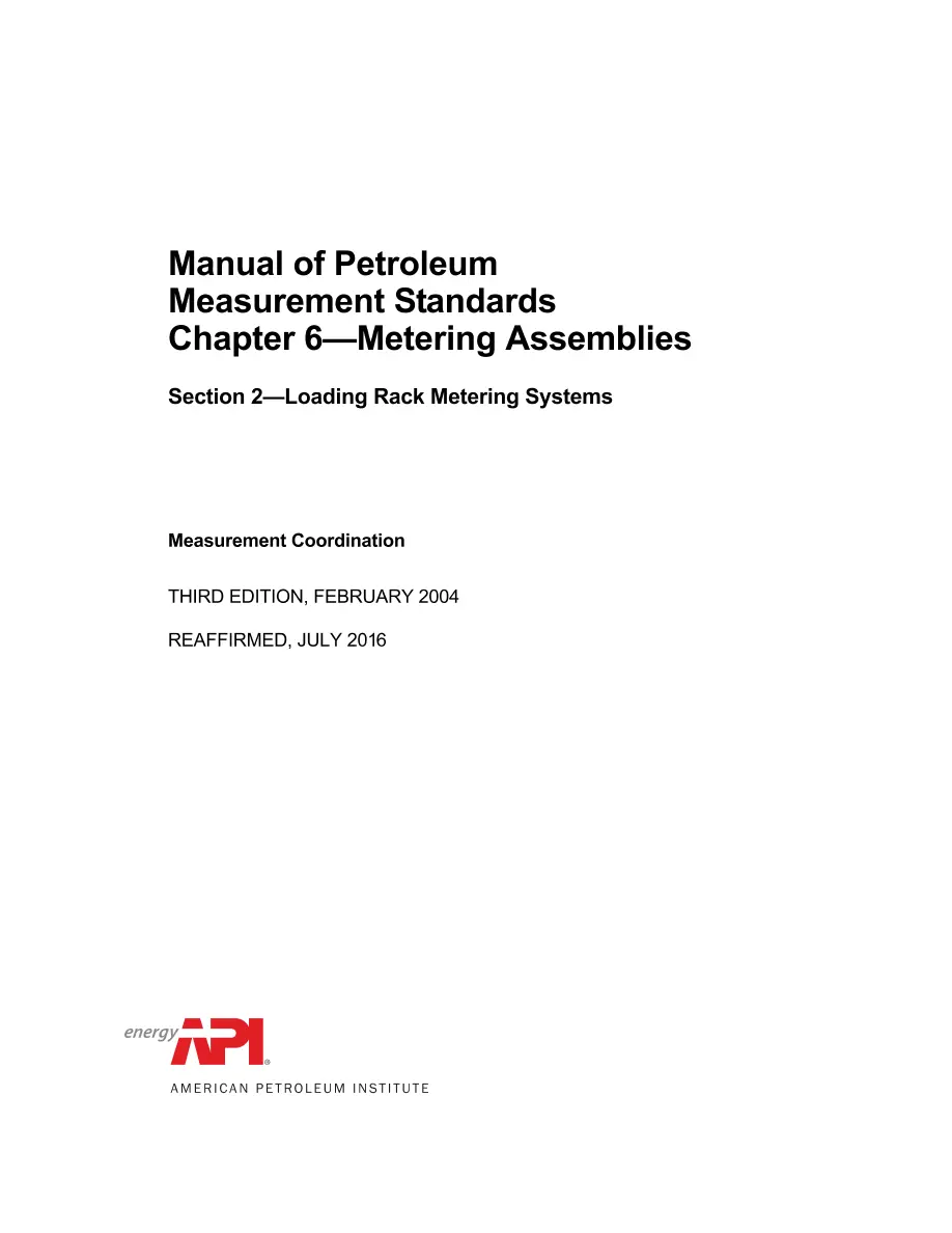 API MPMS Chapter 6.2 (R2016) API MPMS Chapter 6.2 (R2016) pdf