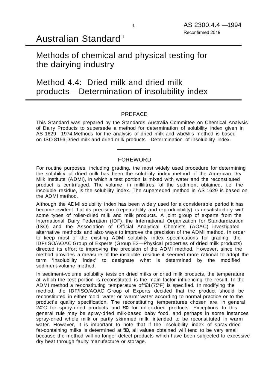 AS 2300.4.4-1994 pdf