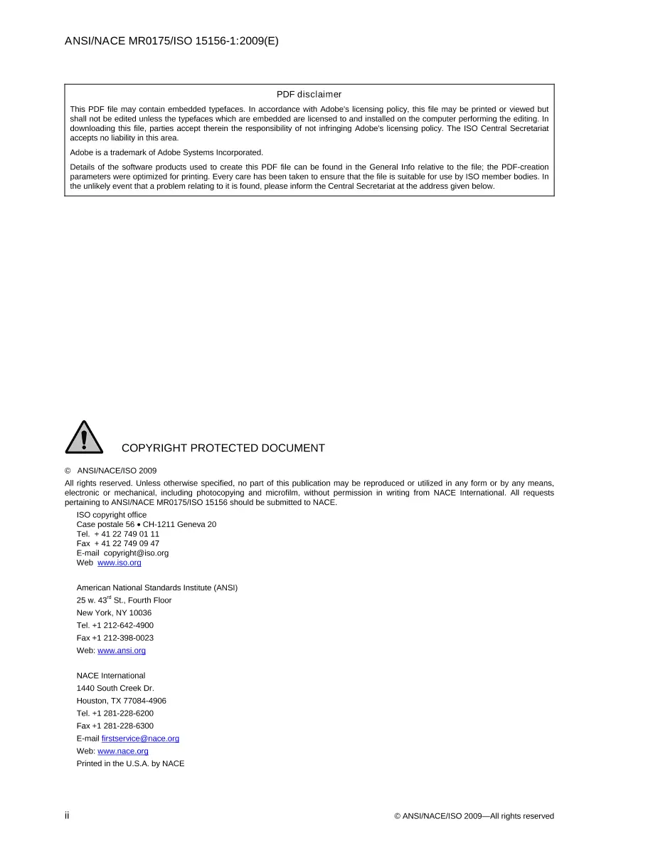 NACE MR0175-2009 NACE MR0175-2009 pdf