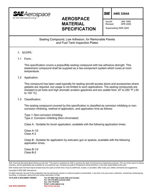 SAE AMS3284A SAE AMS3284A pdf