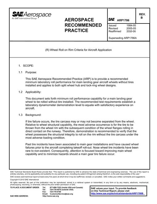 SAE ARP1786B pdf