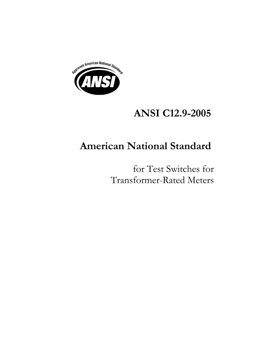 ANSI C12.9-2005 ANSI C12.9-2005 pdf