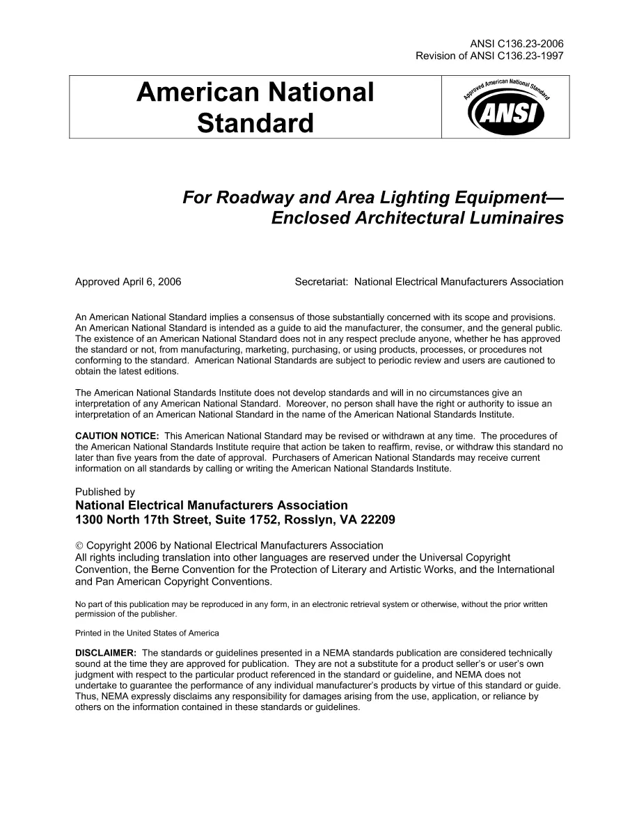 ANSI C136.23-2006 ANSI C136.23-2006 pdf