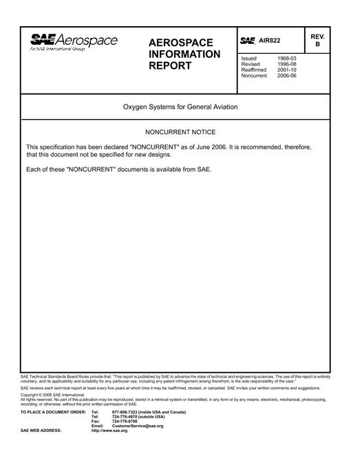 SAE AIR822B SAE AIR822B pdf
