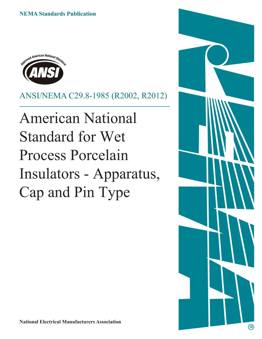 ANSI C29.8-1985 (R2002, R2012) pdf