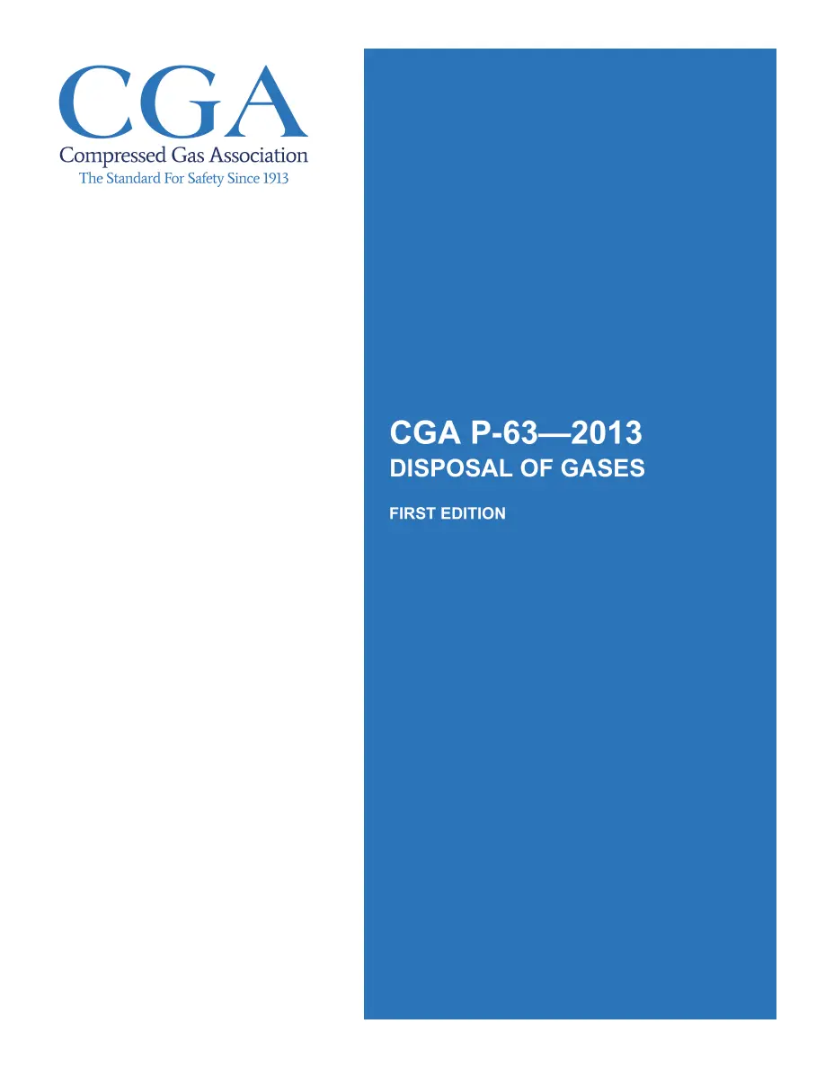 CGA P-63 CGA P-63 pdf