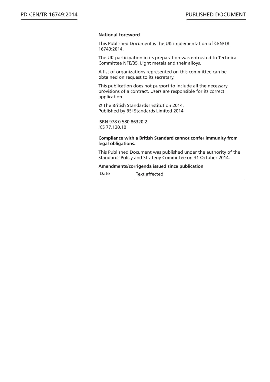 BS PD CEN/TR 16749:2014 BS PD CEN/TR 16749:2014 pdf