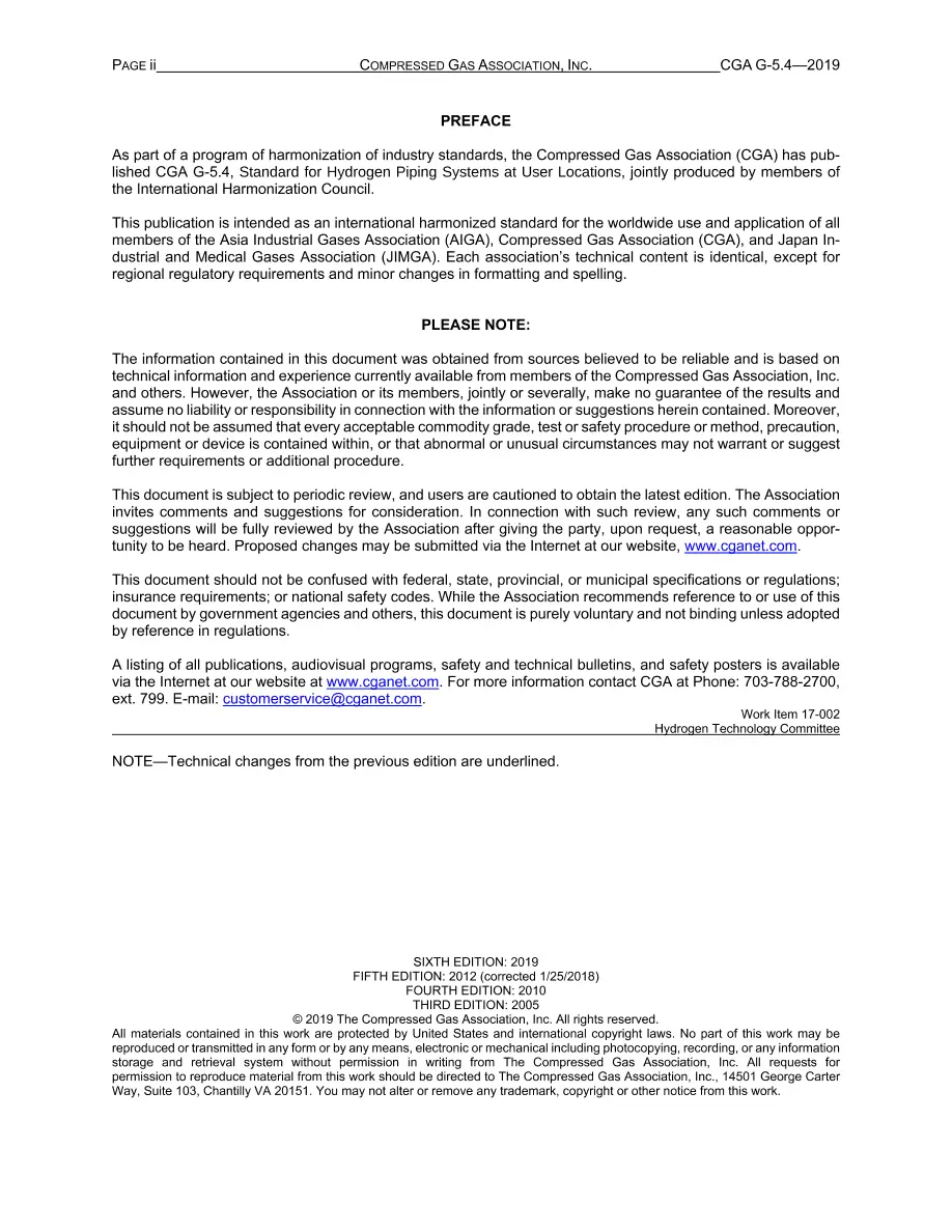 CGA G-5.4 CGA G-5.4 pdf