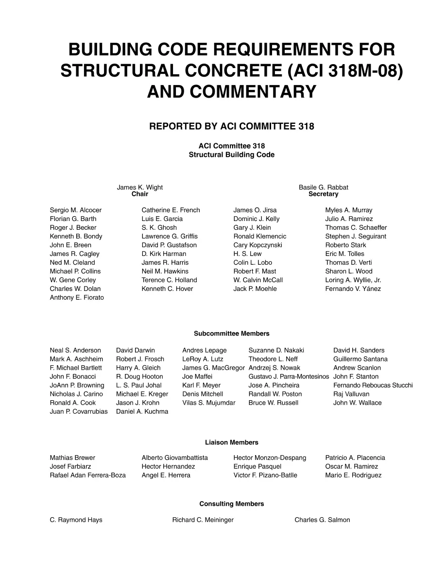 ACI 318M-08 pdf