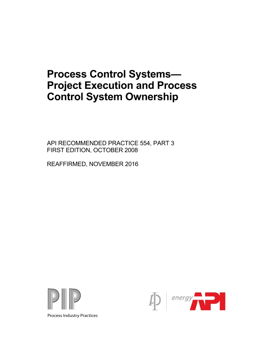 API RP 554 Part 3 (R2016) API RP 554 Part 3 (R2016) pdf