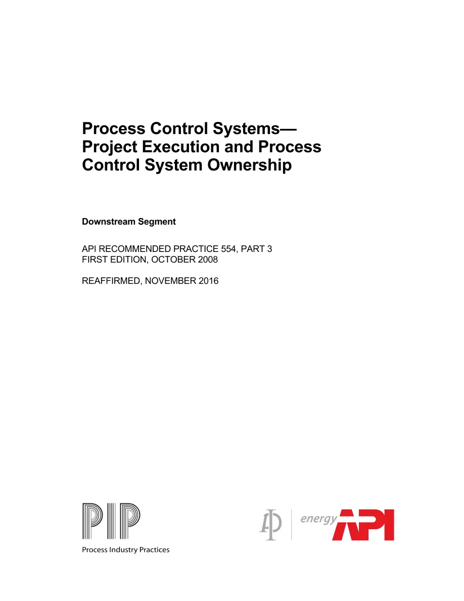 API RP 554 Part 3 (R2016) API RP 554 Part 3 (R2016) pdf