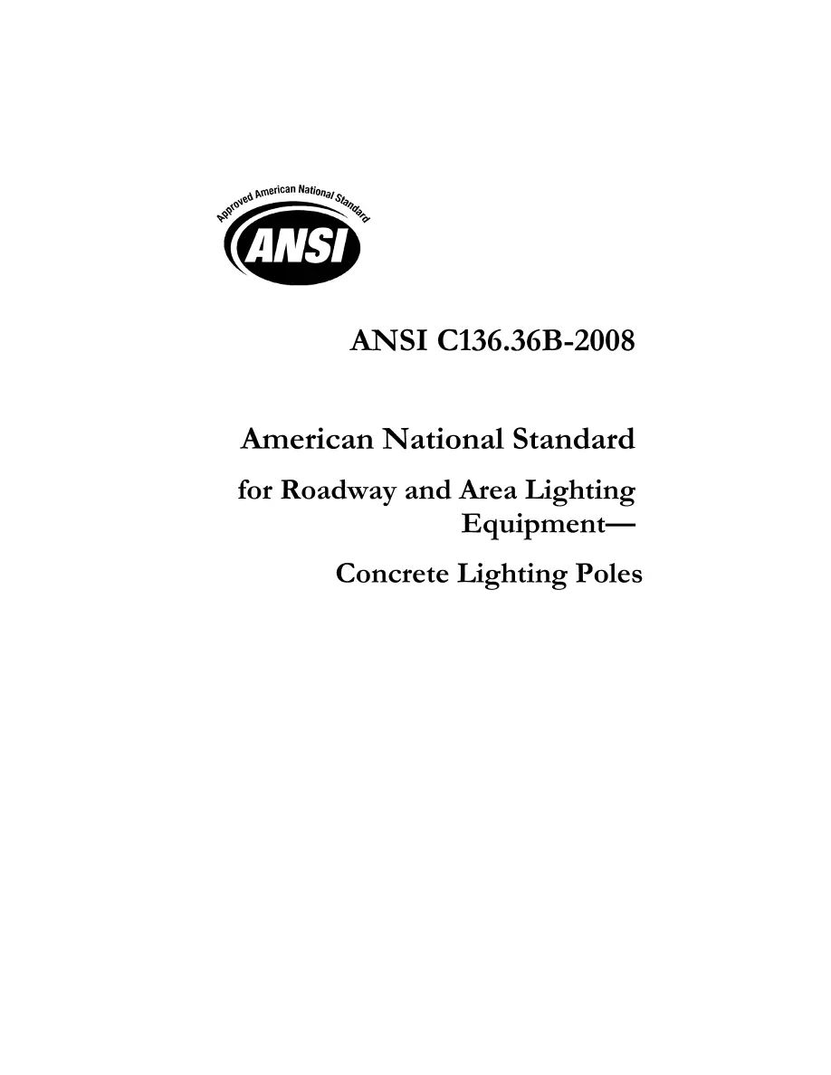ANSI C136.36B-2008 ANSI C136.36B-2008 pdf