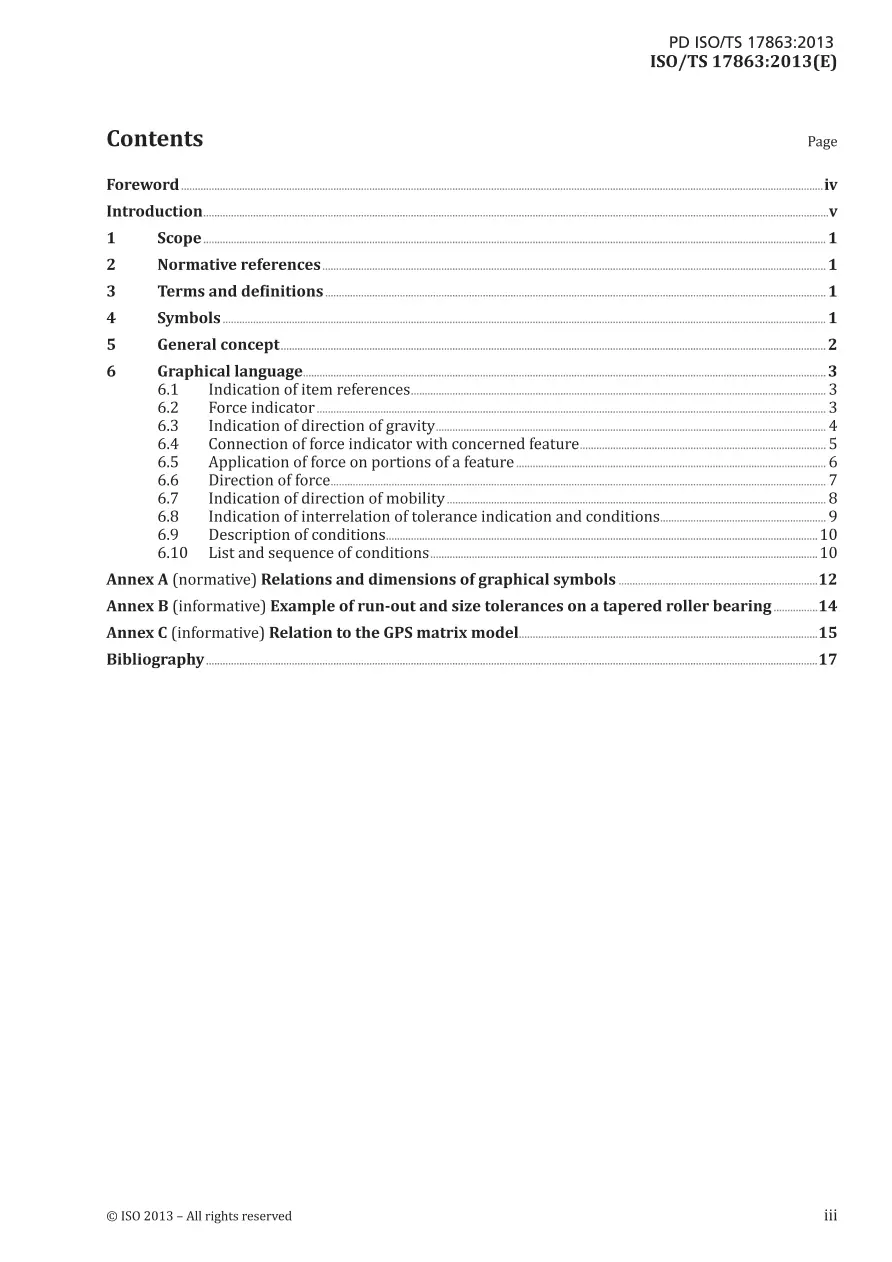 BS PD ISO/TS 17863:2013 BS PD ISO/TS 17863:2013 pdf