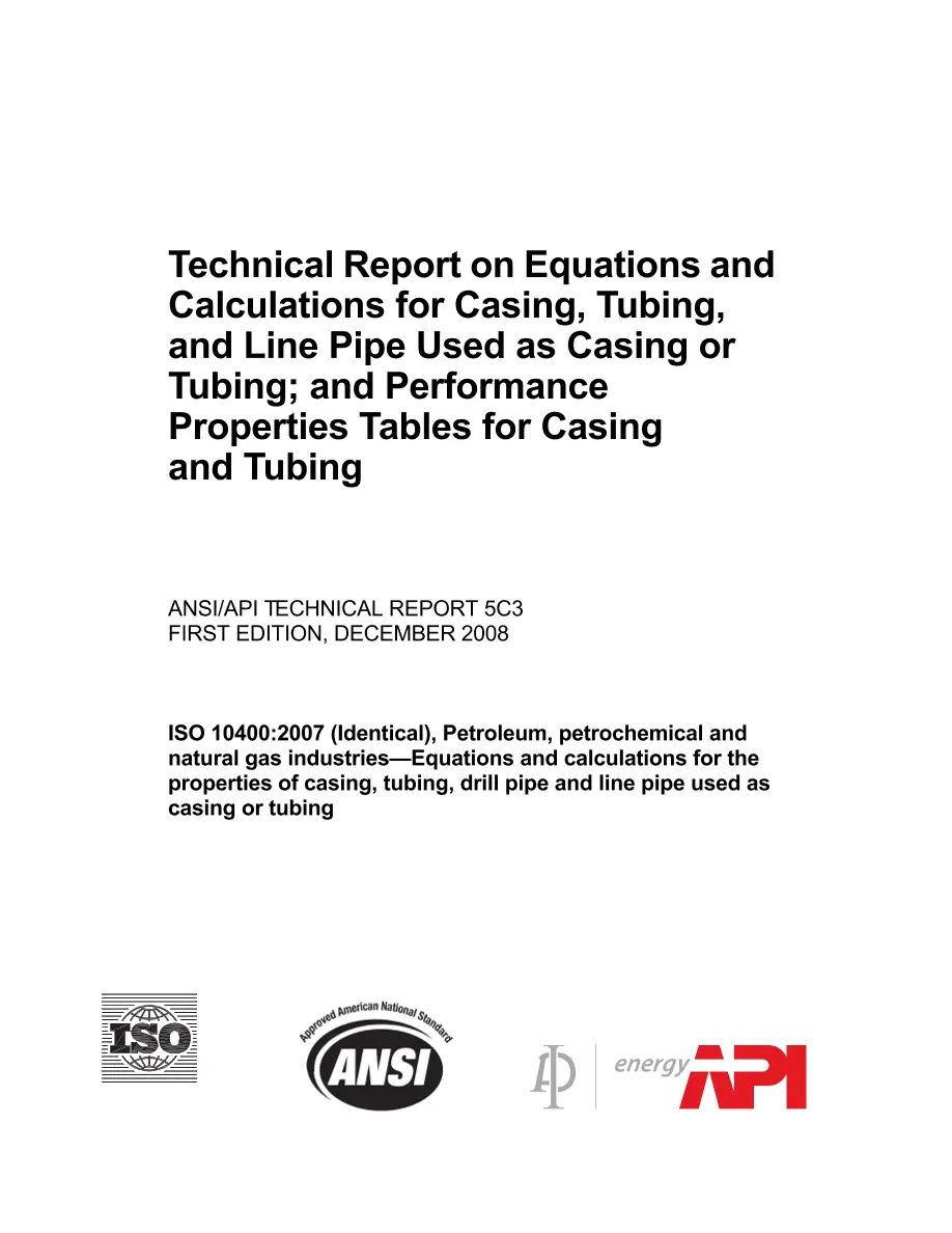 API TR 5C3 API TR 5C3 pdf