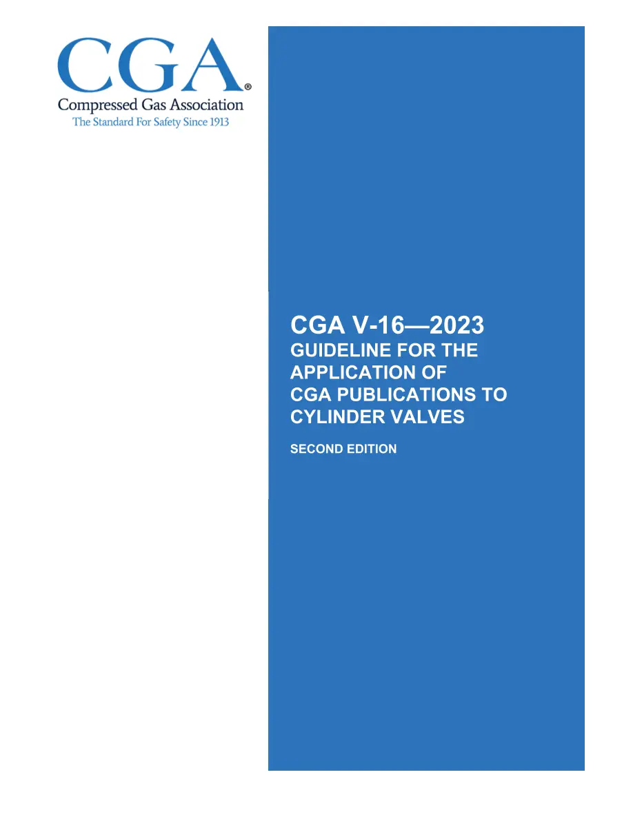 CGA V-16 CGA V-16 pdf