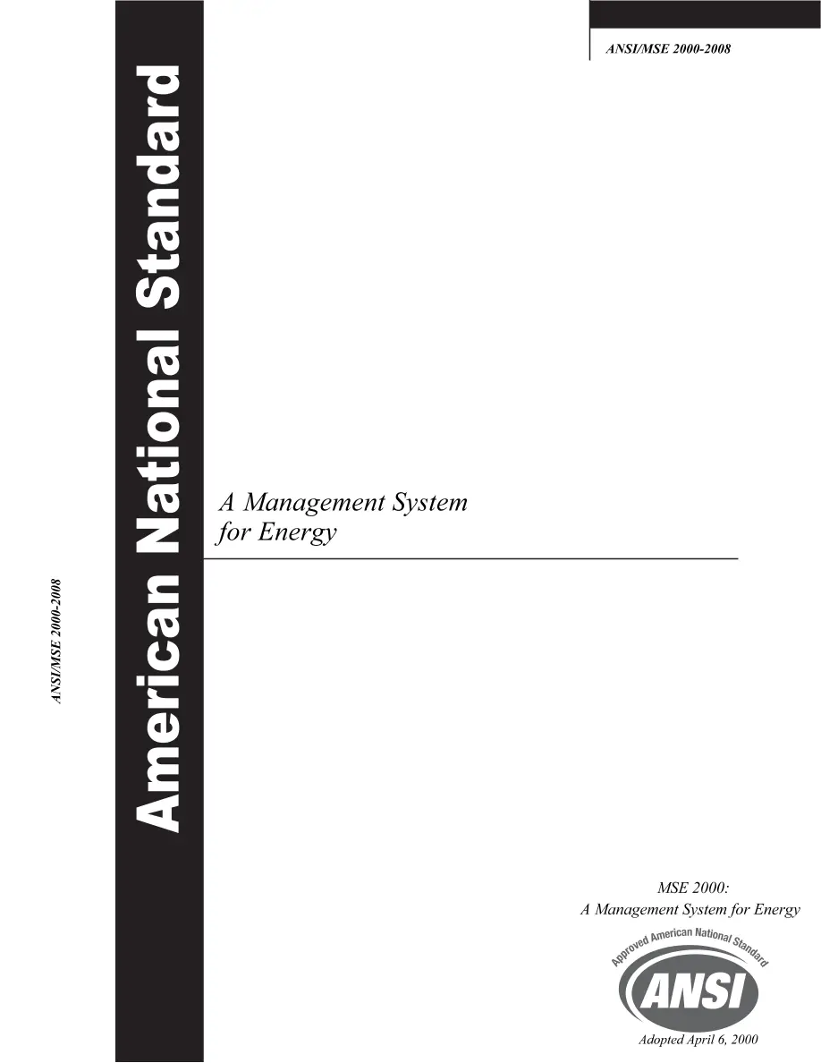 ANSI MSE 2000:2008 ANSI MSE 2000:2008 pdf