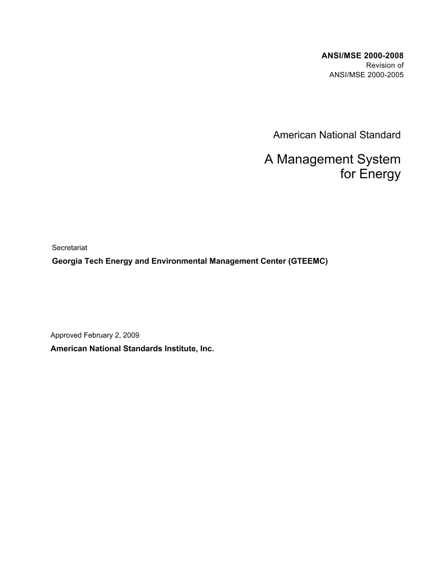 ANSI MSE 2000:2008 ANSI MSE 2000:2008 pdf