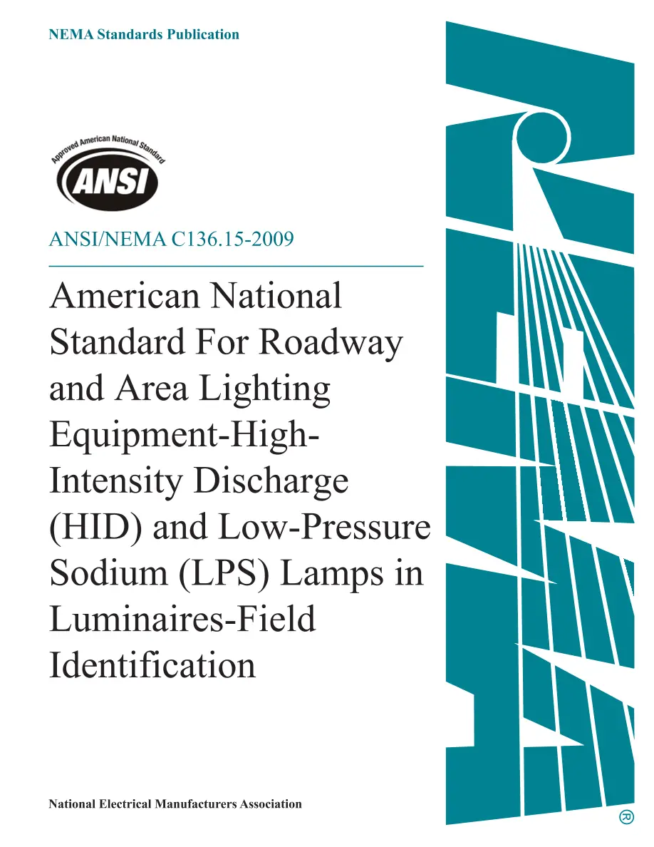 ANSI C136.15-2009 pdf