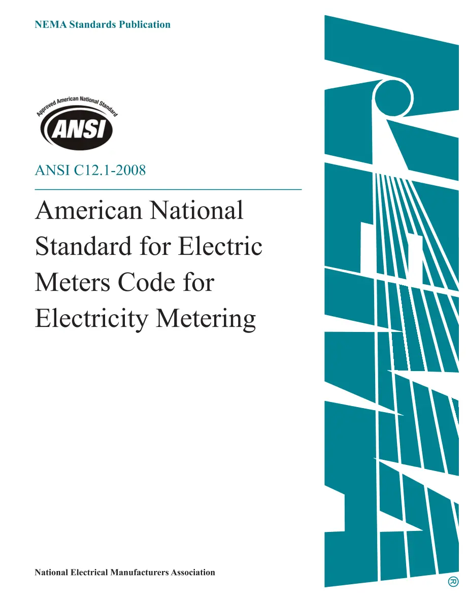 ANSI C12.1-2008 ANSI C12.1-2008 pdf