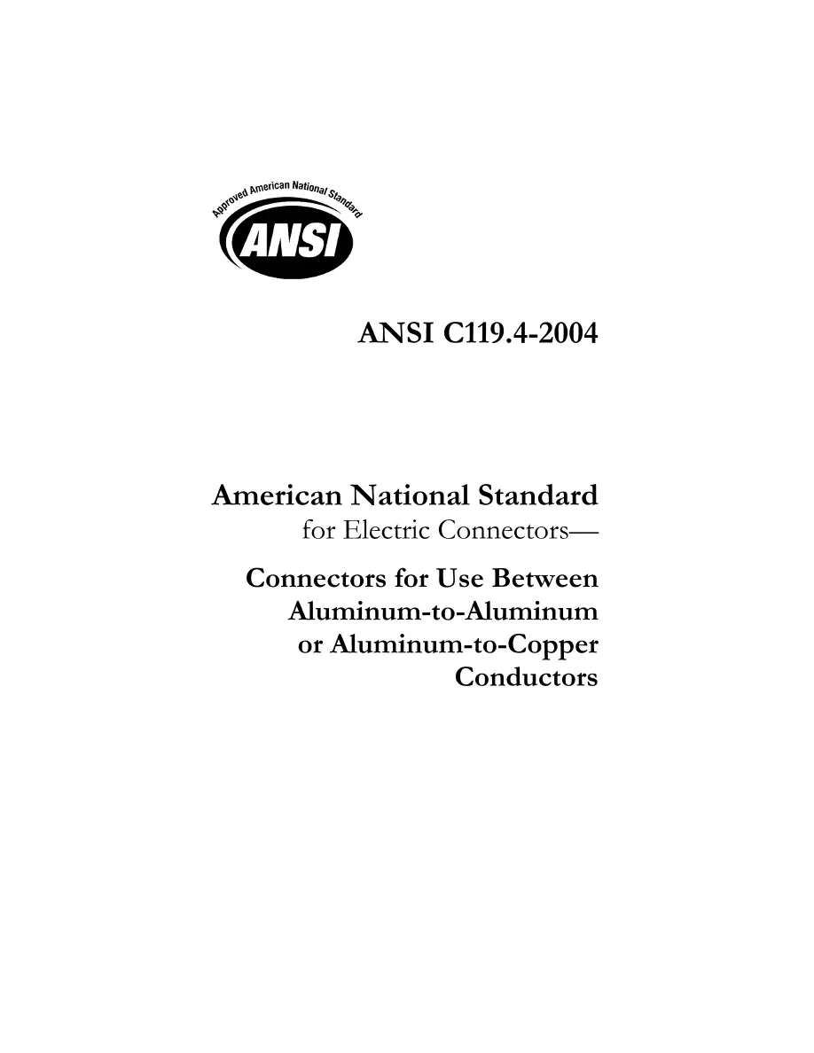 ANSI C119.4-2004 ANSI C119.4-2004 pdf
