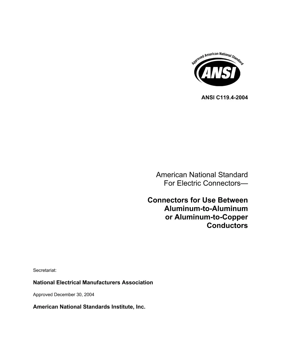 ANSI C119.4-2004 ANSI C119.4-2004 pdf