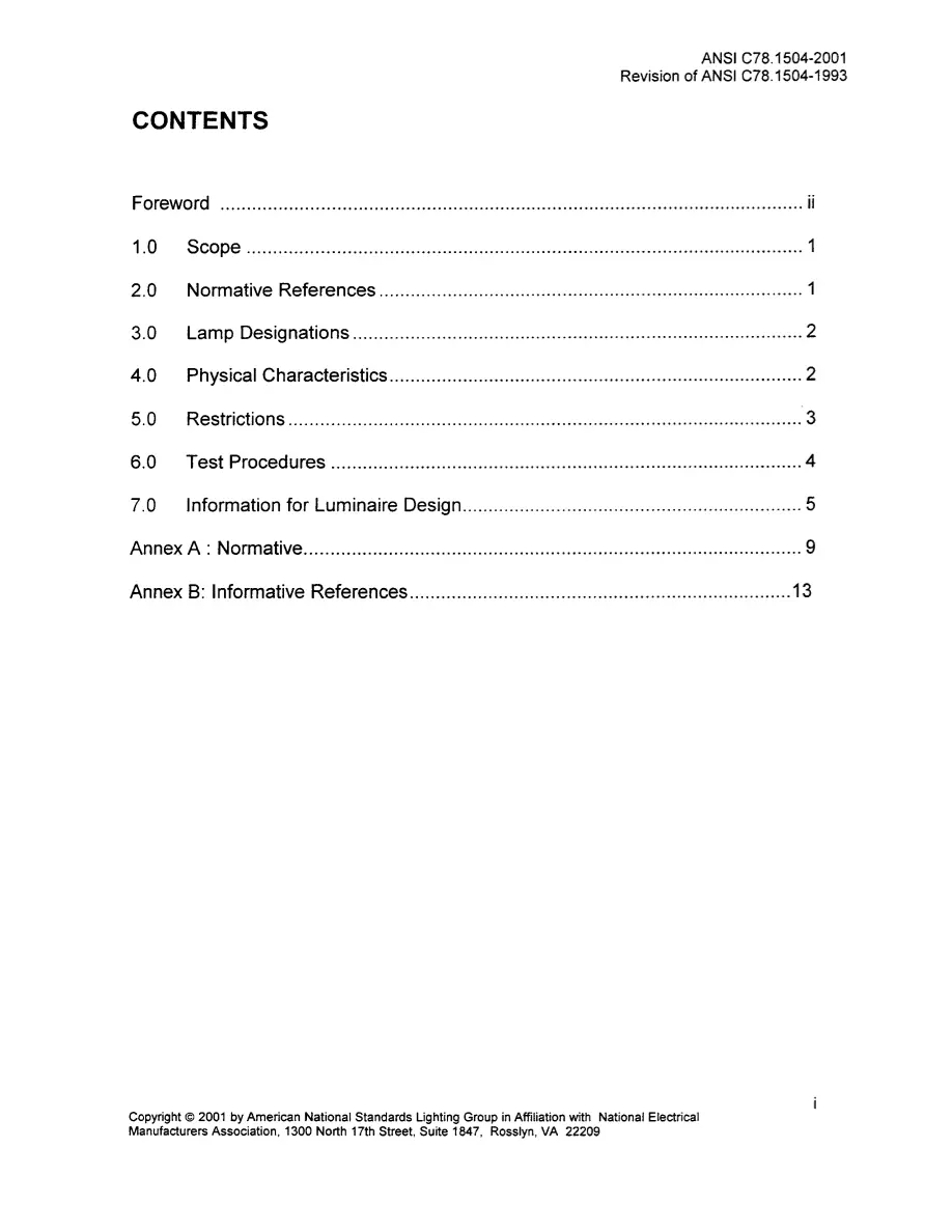 ANSI C78.1504-2001 ANSI C78.1504-2001 pdf