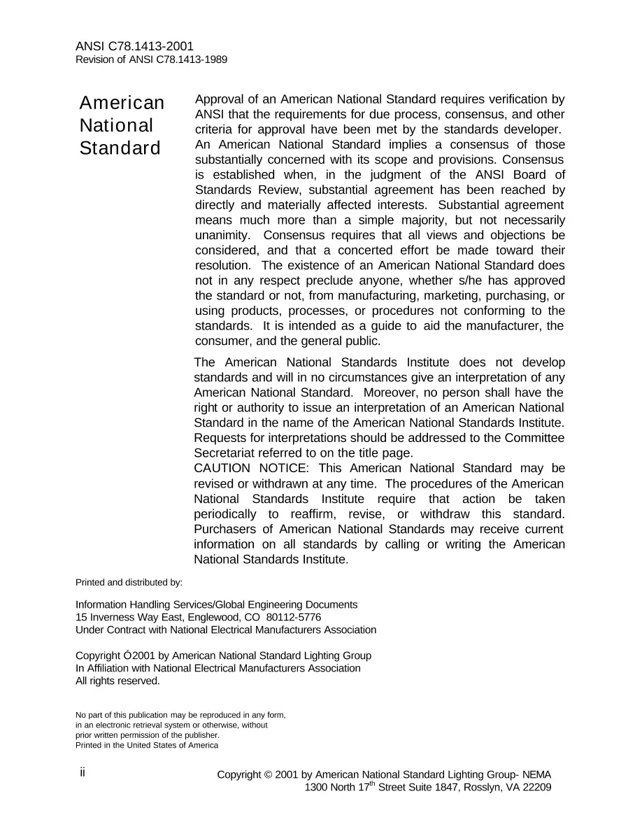 ANSI C78.1413-2001 ANSI C78.1413-2001 pdf