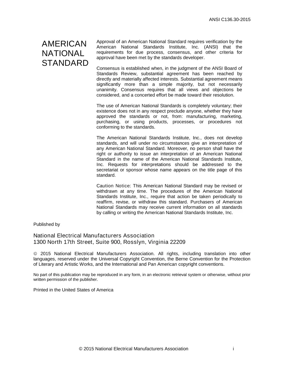 ANSI C136.30-2015 ANSI C136.30-2015 pdf