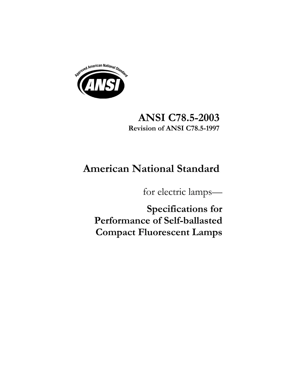 ANSI C78.5-2003 ANSI C78.5-2003 pdf
