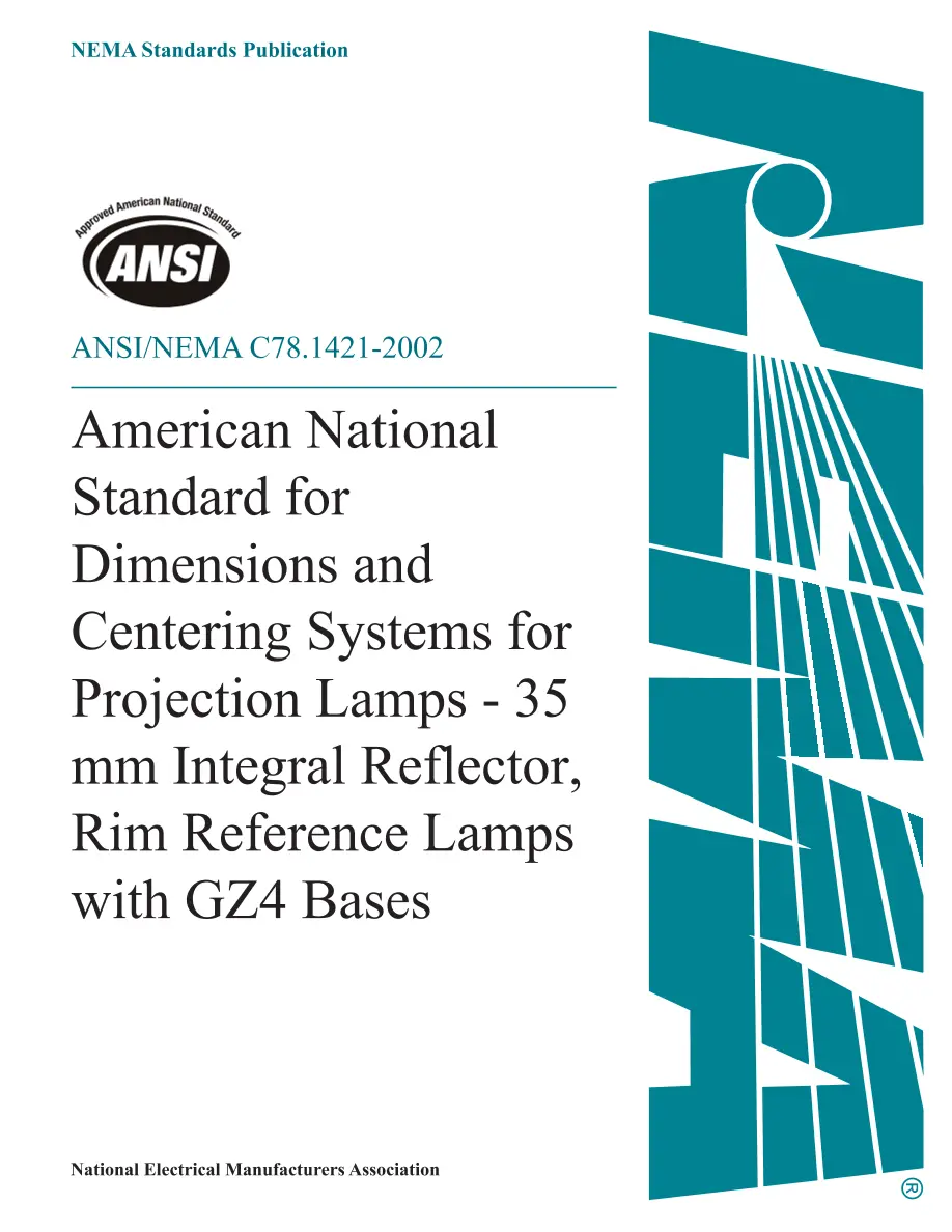 ANSI C78.1421-2002 pdf
