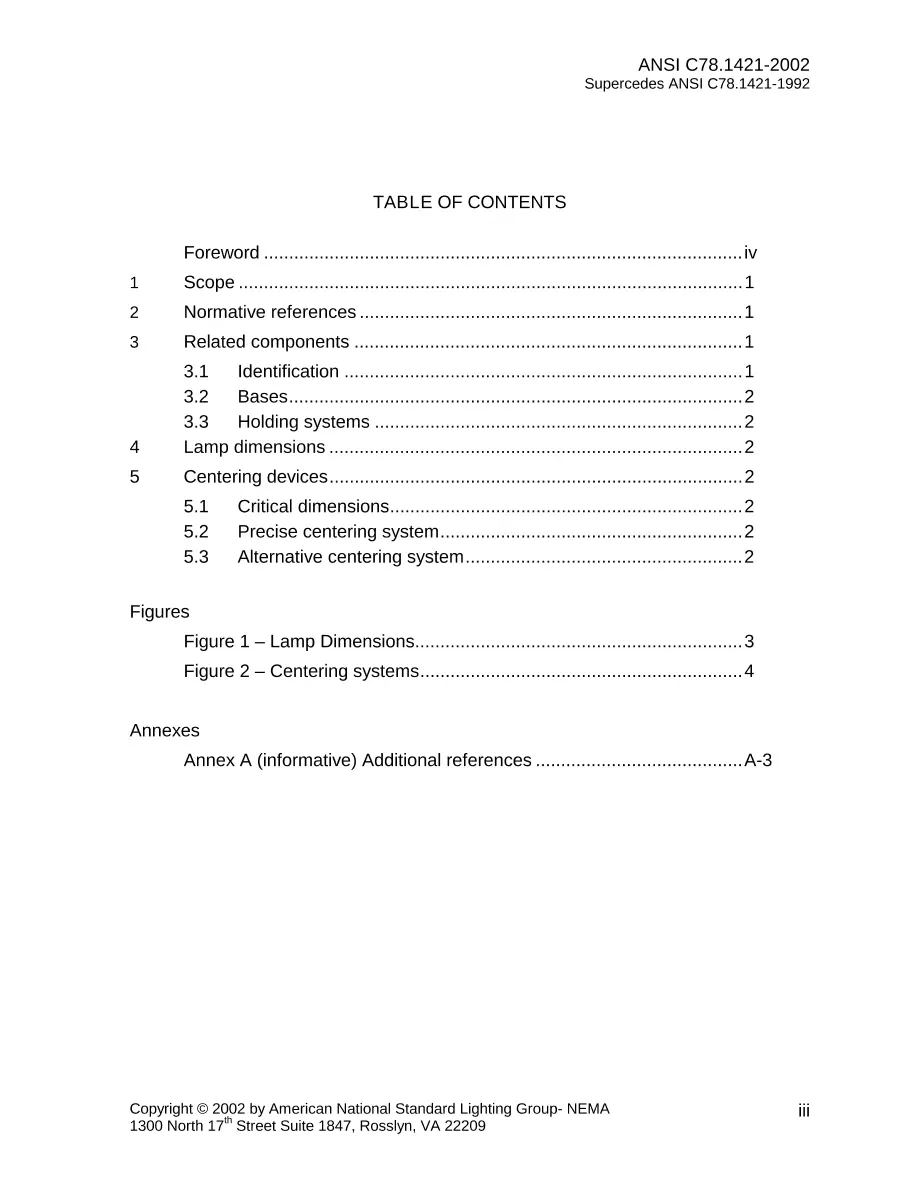 ANSI C78.1421-2002 pdf