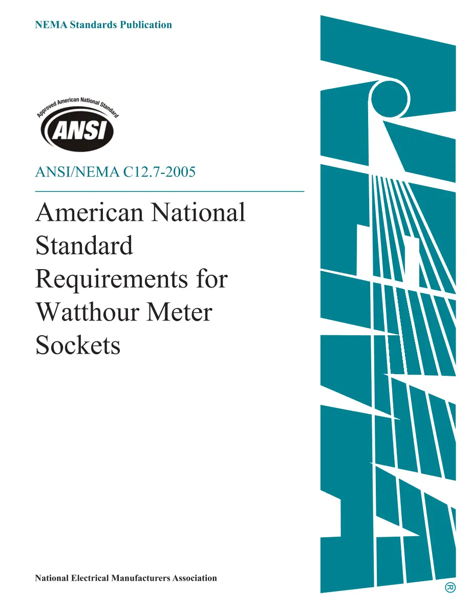 ANSI C12.7-2005 pdf