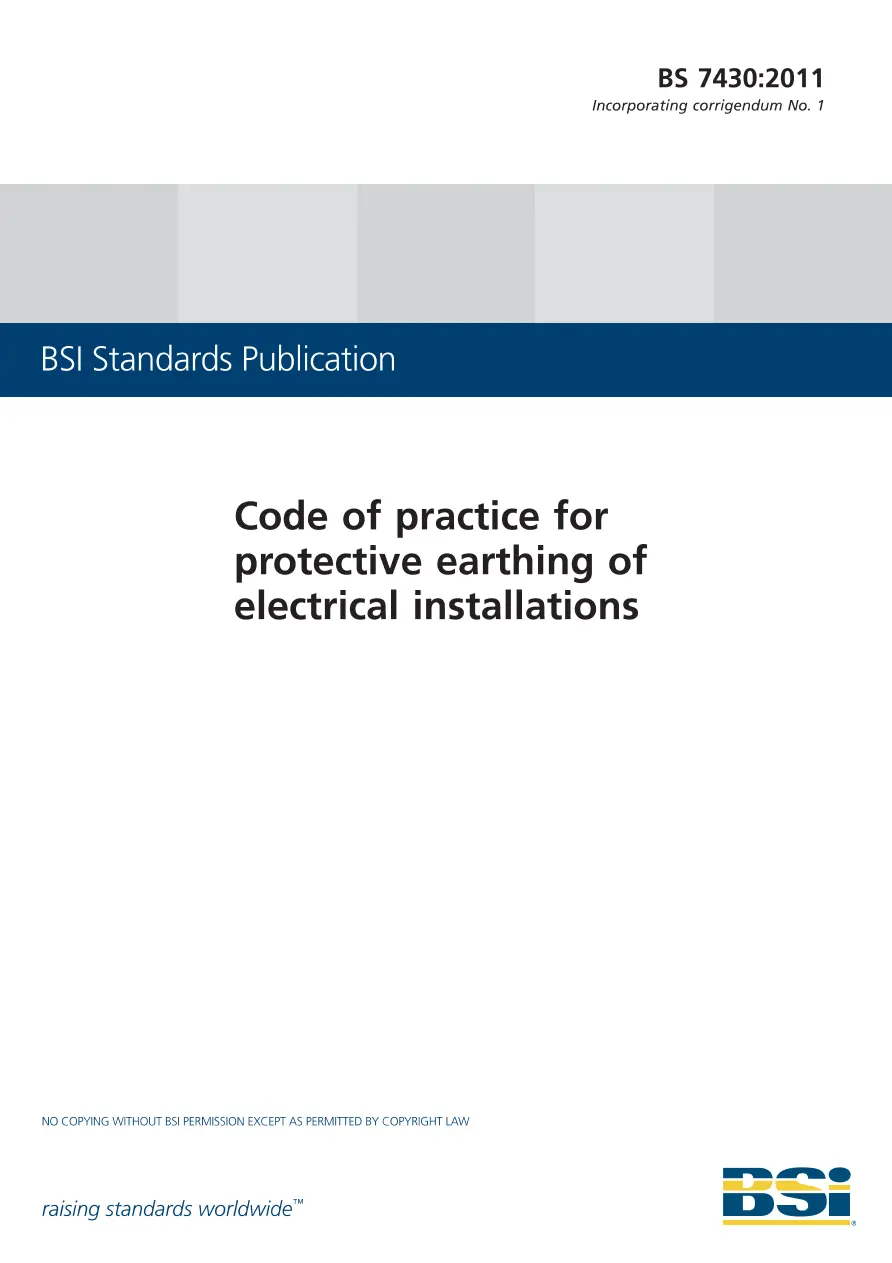 BS 7430:2011 pdf