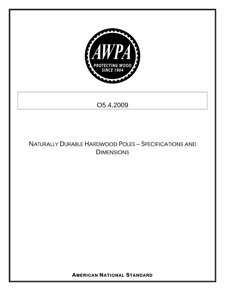 ANSI O5.4.2009 ANSI O5.4.2009 pdf