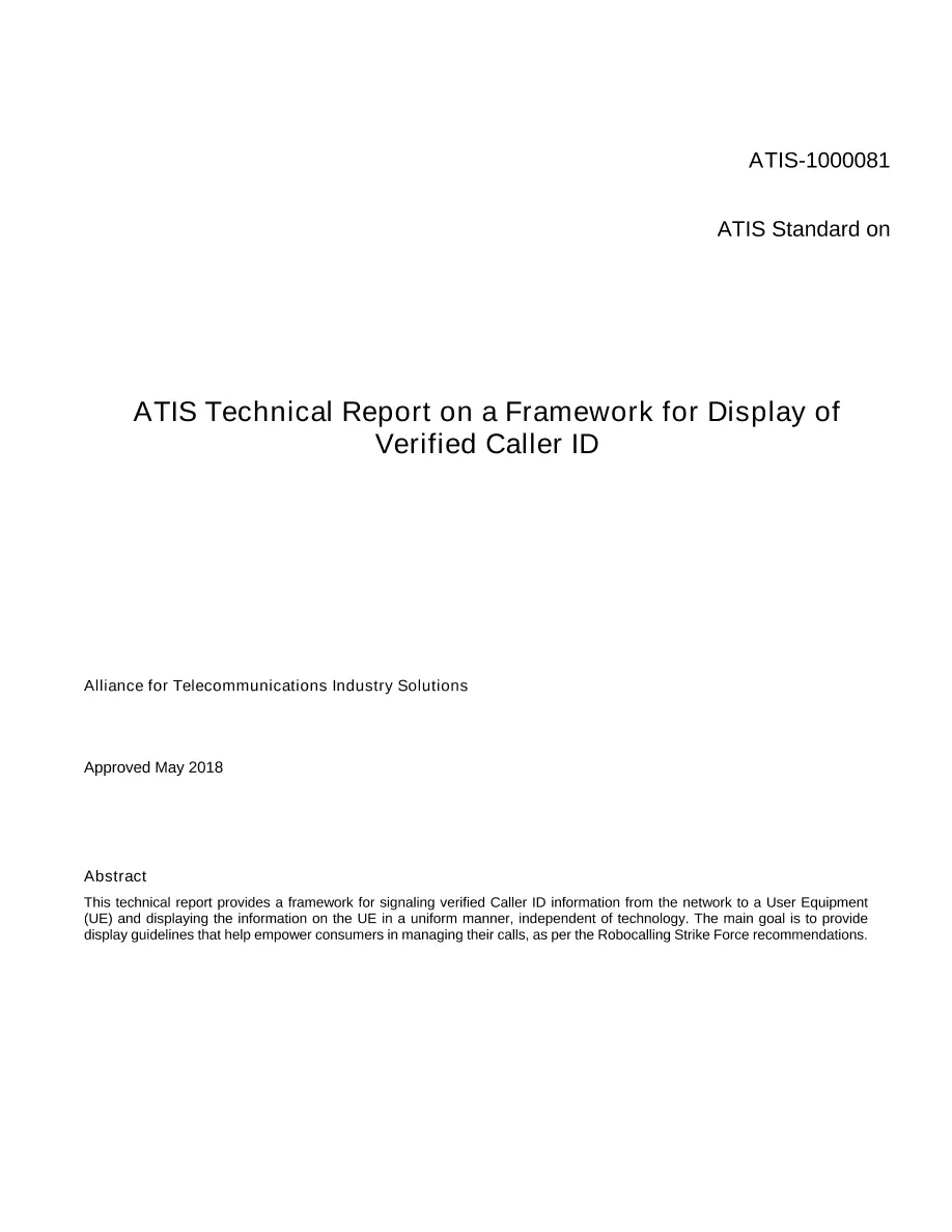 ATIS 1000081 ATIS 1000081 pdf