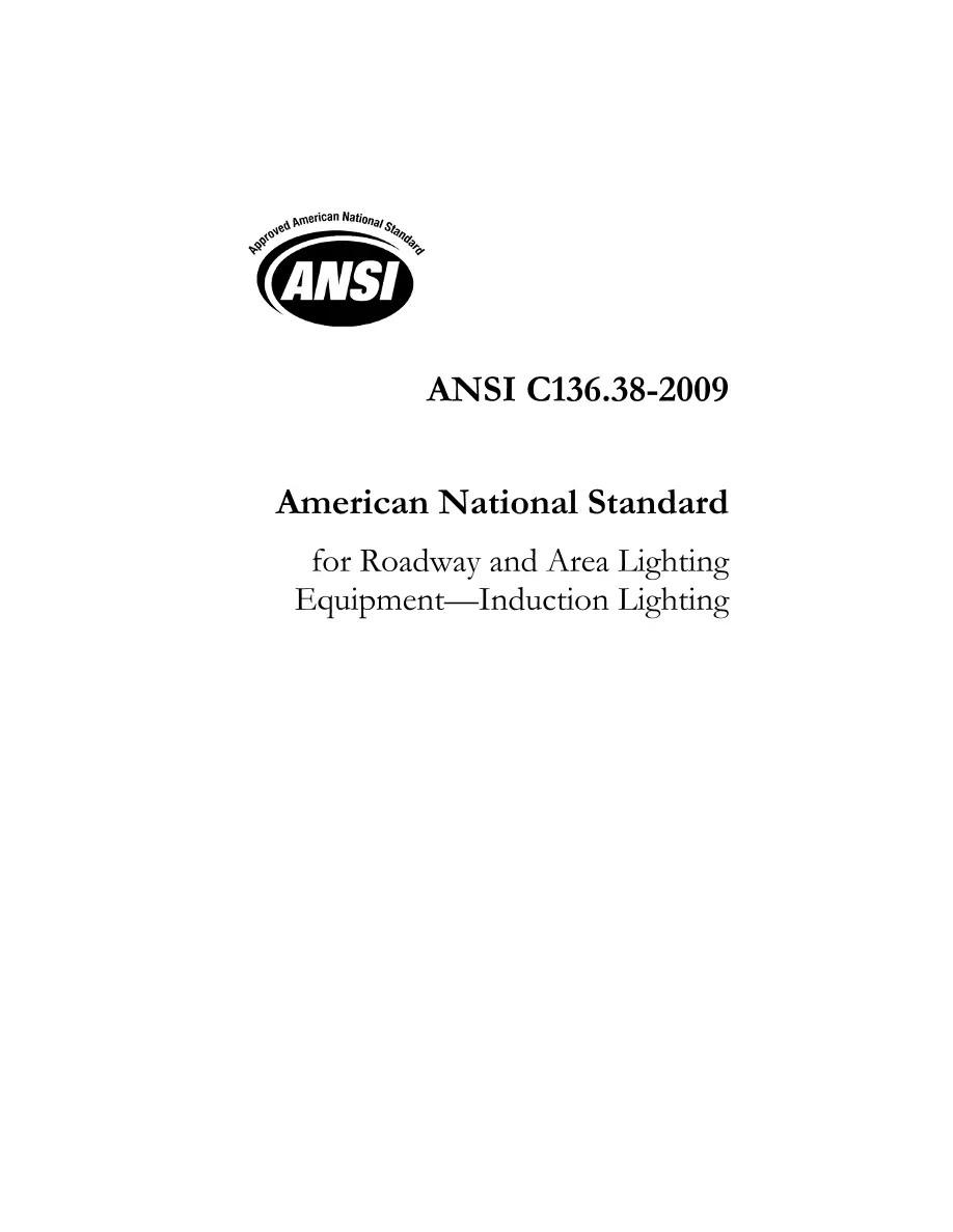 ANSI C136.38-2009 pdf