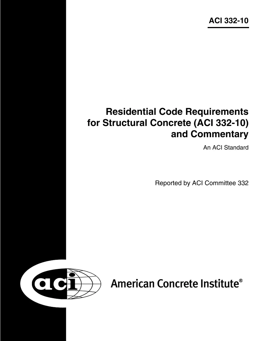 ACI 332-10 ACI 332-10 pdf