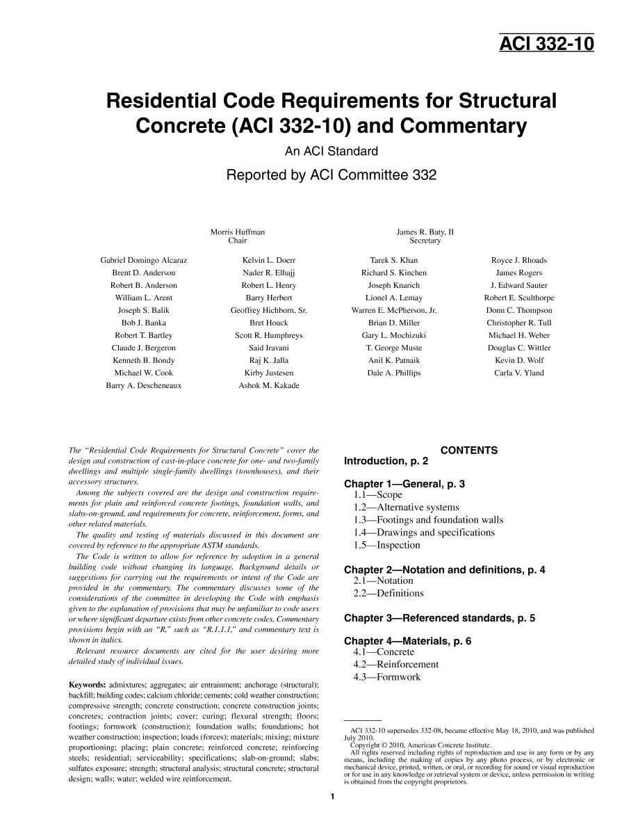 ACI 332-10 ACI 332-10 pdf
