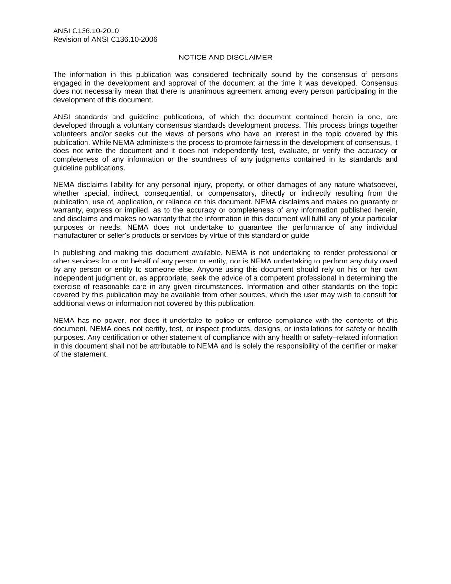 ANSI C136.10-2010 ANSI C136.10-2010 pdf