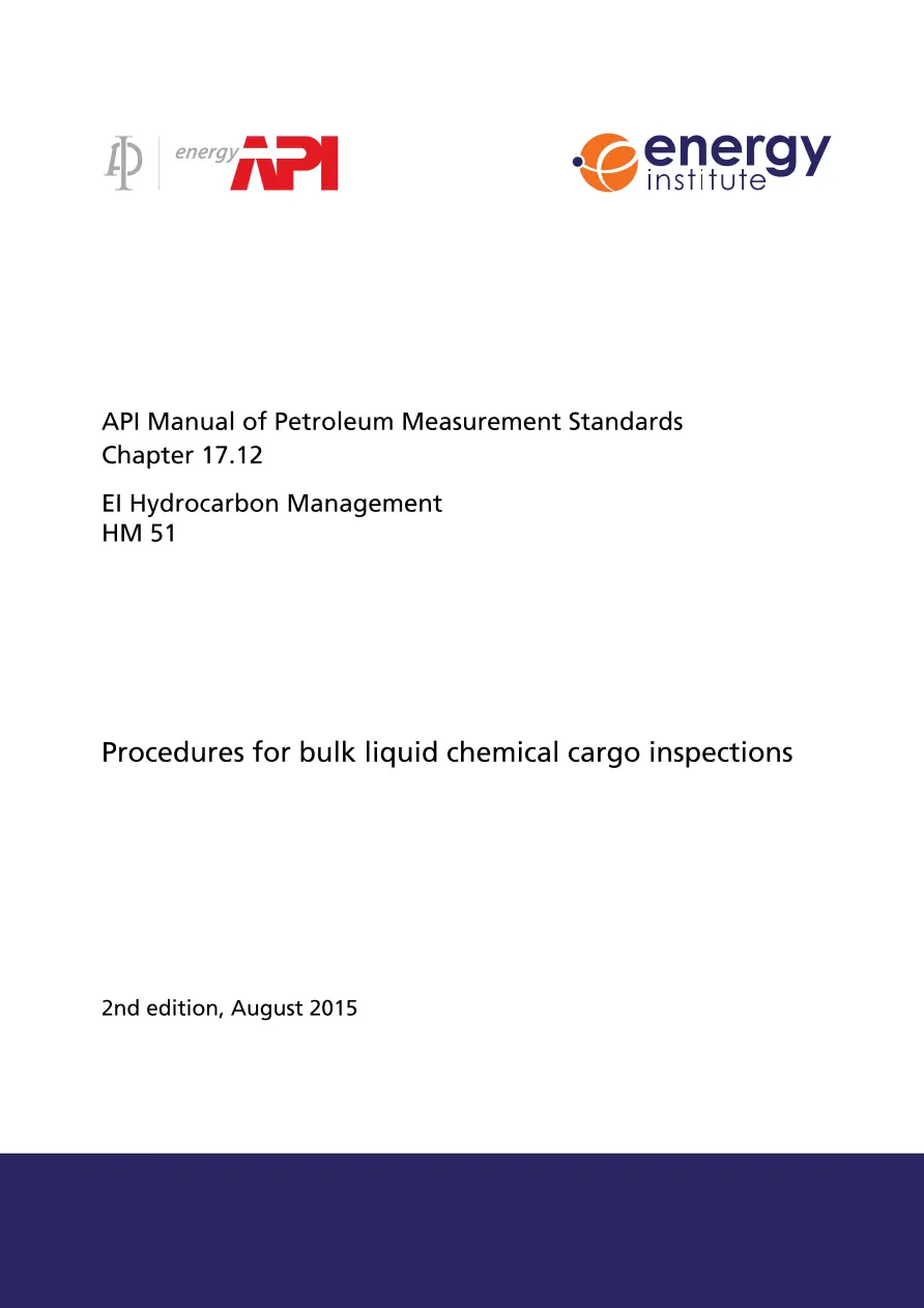 API MPMS Chapter 17.12 / EI HM 51 API MPMS Chapter 17.12 / EI HM 51 pdf