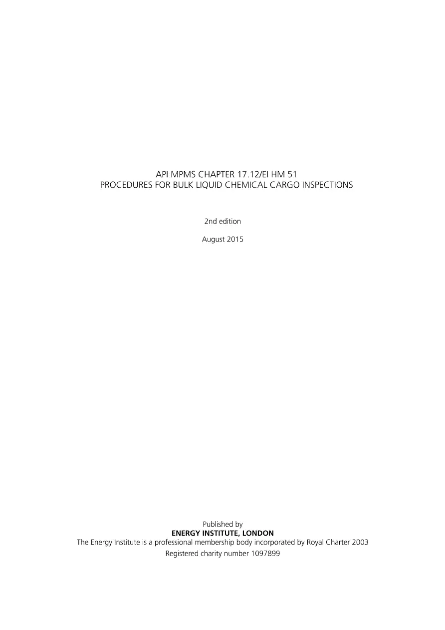 API MPMS Chapter 17.12 / EI HM 51 API MPMS Chapter 17.12 / EI HM 51 pdf