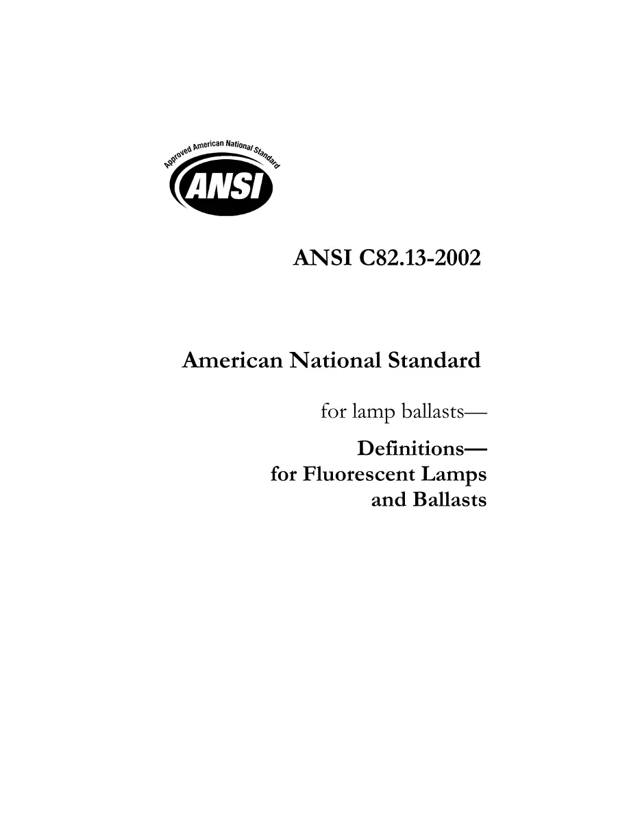 ANSI C82.13-2002 pdf