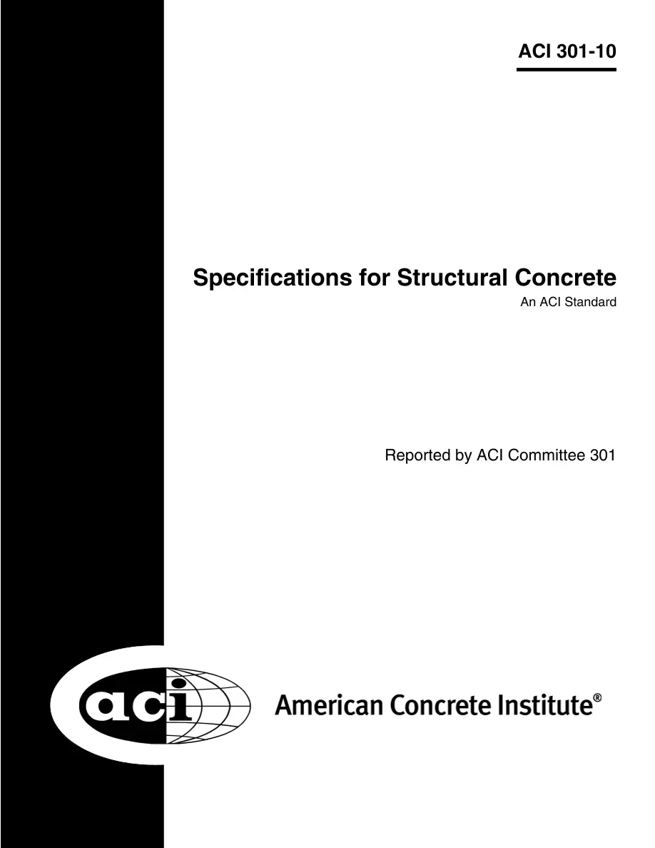 ACI 301-10 ACI 301-10 pdf