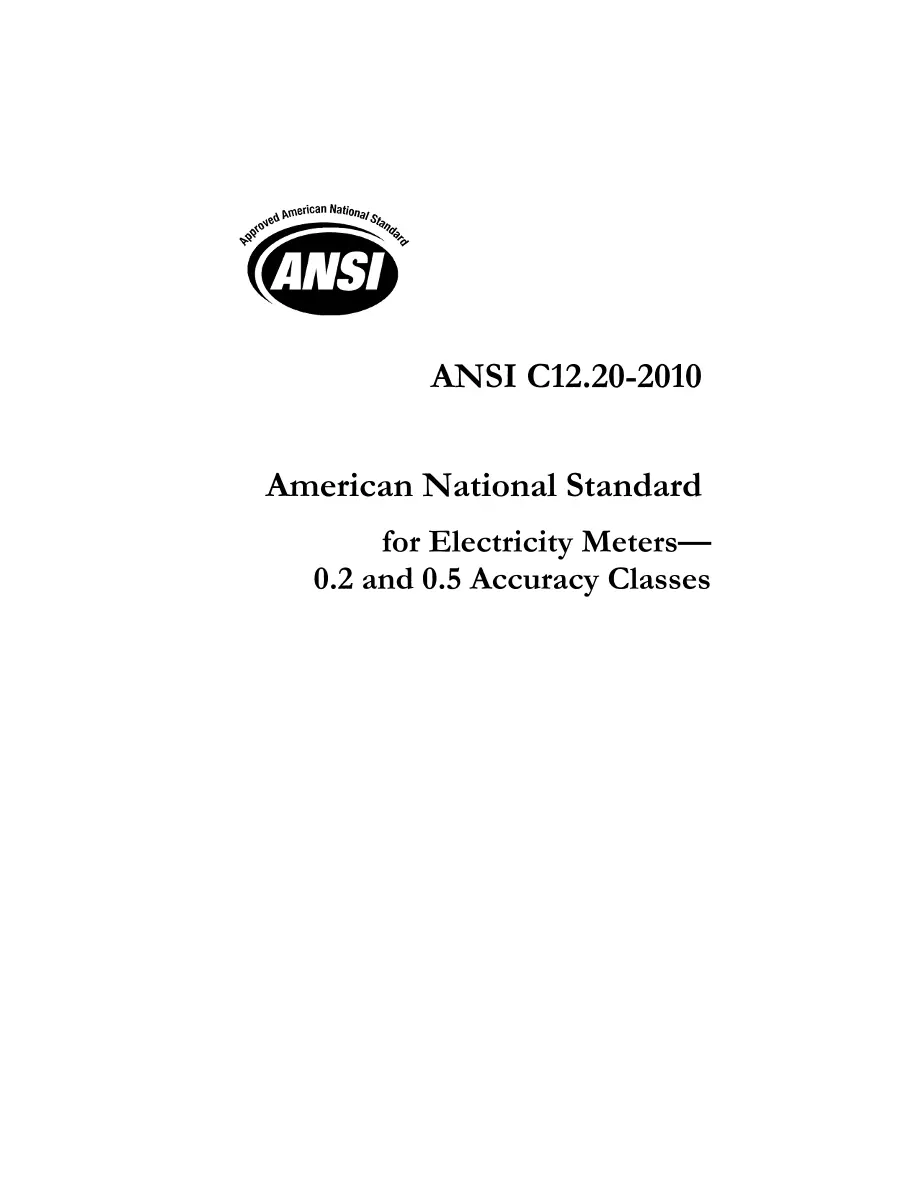 ANSI C12.20-2010 ANSI C12.20-2010 pdf