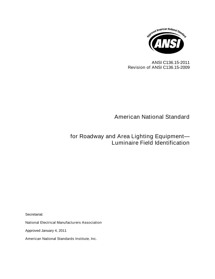 ANSI C136.15-2011 ANSI C136.15-2011 pdf
