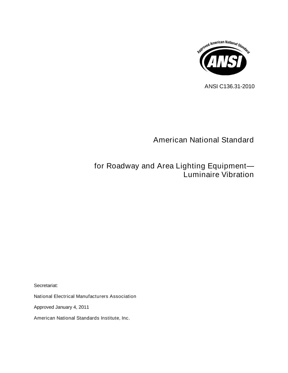 ANSI C136.31-2010 ANSI C136.31-2010 pdf