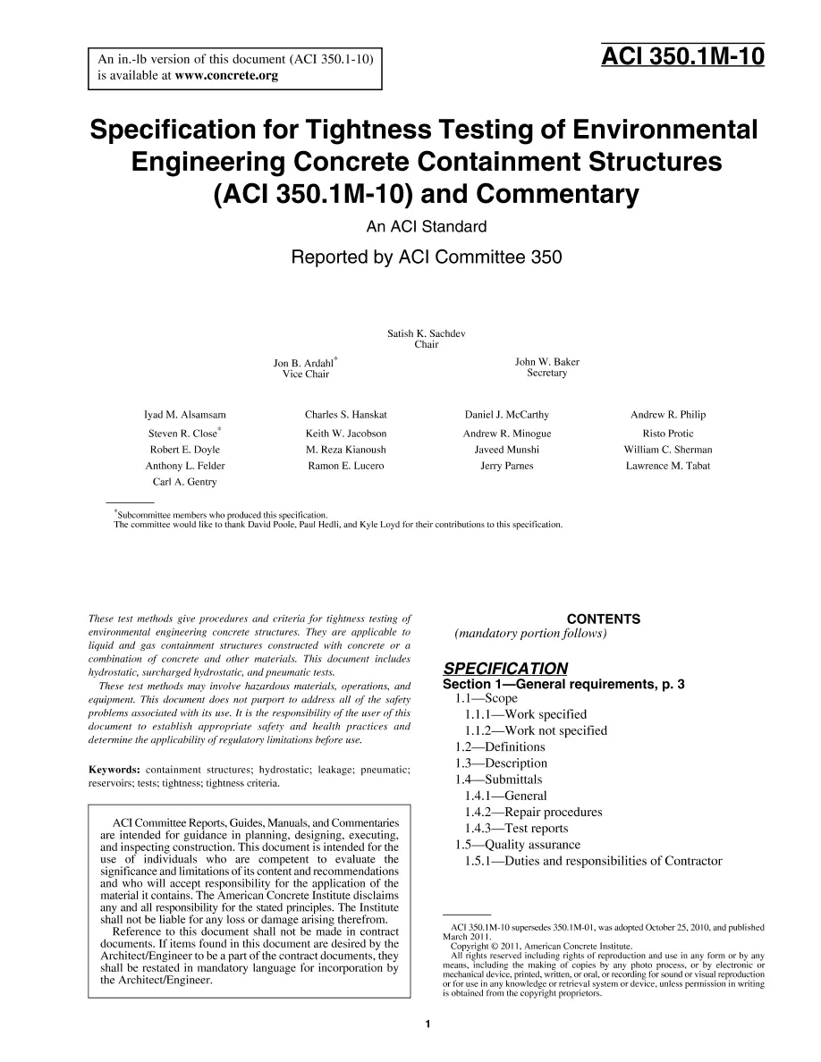 ACI 350.1M-10 ACI 350.1M-10 pdf